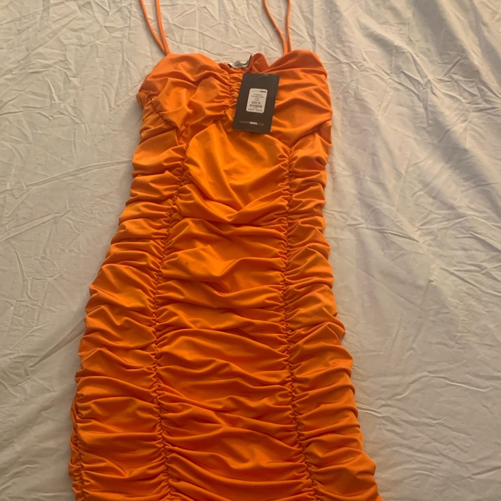 Fashion Nova Ruched dress